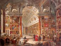 Panini, Giovanni Paolo - Interior of a Picture Gallery with the Collection of Cardinal Gonzaga
